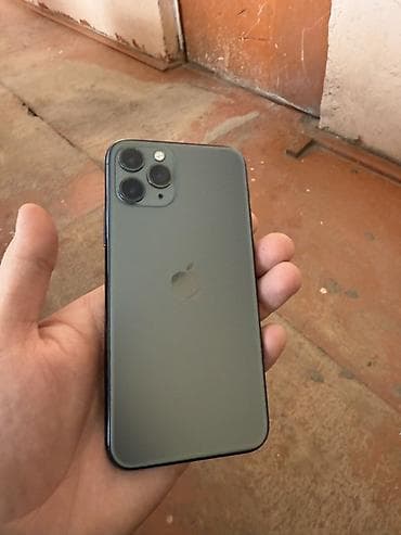 IPhone 11 Pro, Matte Midnight Green, Simsiz şarj