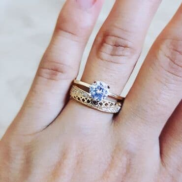 585 qızılın qiyməti 2024: Nişan, Üzük, Sarı qızıl, 585 Əyar — 1