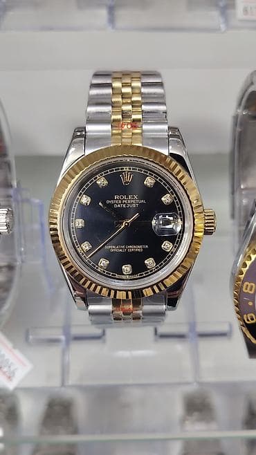 Наручные часы: Rolex Oyster Perpetual Datejust saatları - Korpus: paslanmayan polad; — 7
