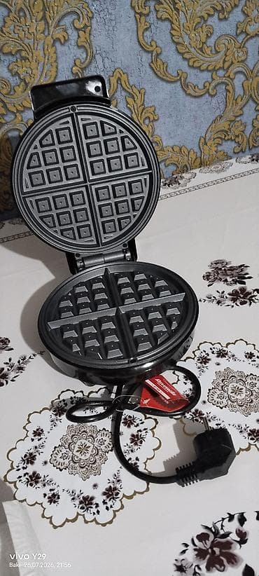 tiftik aparati: Ravenda RAV-8805 vafli aparatı - Güc: 1500 Vt - İki tərəfli qızdırma — 3