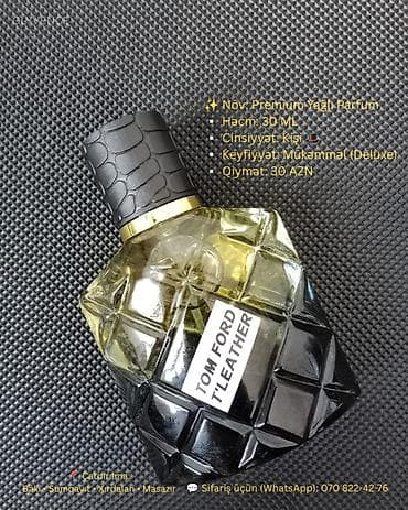 Salam aleykum ✨ TOM FORD T’LEATHER | Deluxe Edition Dəri notlarının — 1