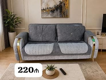 stol stil: Divan satılır – 220₼ - Açılır bazalı model: yataq funksiyası və geniş — 1