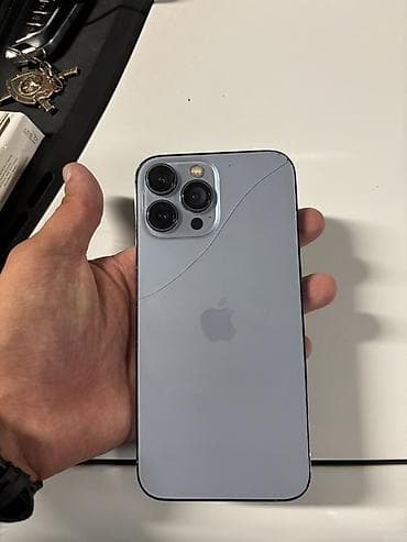 IPhone 13 Pro Max, 256 GB, Sierra Blue, Face ID lalafo.az -da IPhone 13 Pro Max, 256 GB, Sierra Blue, Face ID