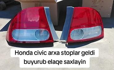 Məhsul: Honda Civic arxa stop fənərləri (cüt) - Model uyğunluğu