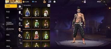 Digər kolleksiyalar: Free Fire hesabı – zəngin kolleksiya və nadir əşyalar - Profil və — 7