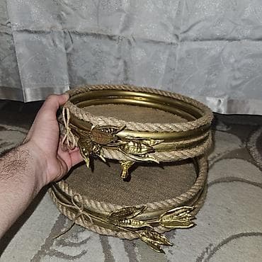 Dekorativ əl işləri – Novruza aid xonçalar səməni qabları və dekorlar — 2