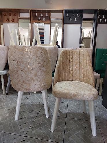 Мебель: Для кухни, Нескладной, цвет - Бежевый Стул — 1