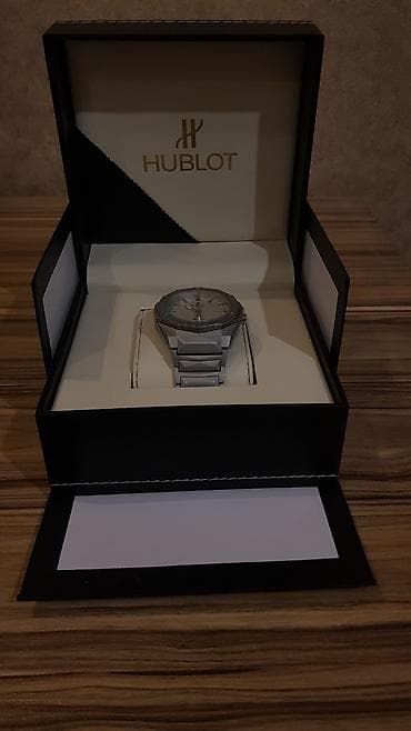 qizil sepler klonlar: Yeni, Qol saatı, Hublot, rəng - Gümüşü — 3