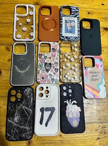 dubay iphon: Iphone 14 pro caselər. hər biri ayrı ayrılıqda 3 azn. tək olan case — 2
