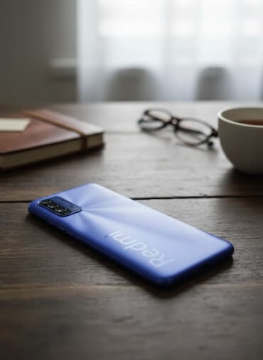 Redmi 9T, 64 GB, rəng - Mavi, Qırıq