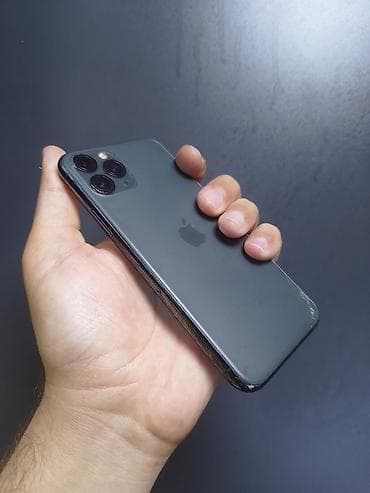 apple macbook: IPhone 11 Pro, 64 GB, Qara, Face ID — 7
