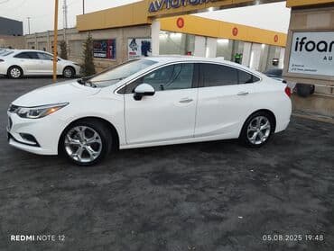 maşın guzgusu: Chevrolet Cruze: 1.4 л | 2017 г. Седан — 5