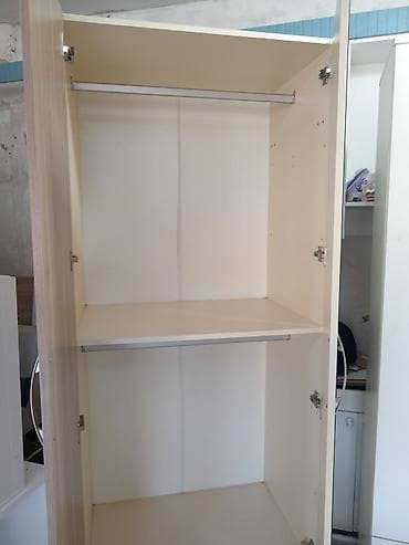 qapi satilir: Yeni, 2 qapılı, Siyirməli, Ağ, Digər material, Açılan, Düz dolab — 2