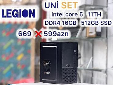 lenovo g580 fiyat: Sistem bloku Legion core 5 11th Şəhər: Bakı Çatdırılma?: Bəli UniSet — 2