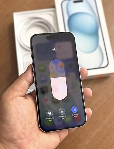 barter android: IPhone 15, 128 GB, Ağ, Zəmanət, Simsiz şarj, Face ID — 6