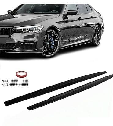 BMW 5 Series üçün yan eteklər (side skirt) dəsti Series üçün — 1