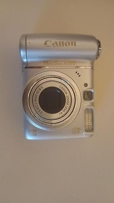 modem optik: Canon PowerShot A580 rəqəmsal fotoaparat - 8.0 megapiksel həll - 4x — 1