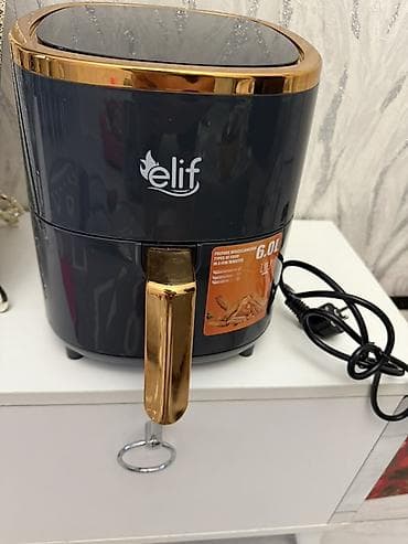 ucuz modem: 100 e alinib 1 defe istifade olunub Elif hava fritozu – 6.0L - Geniş — 1