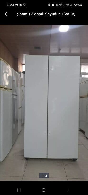 xaladenik gence: 2 qapılı Soyuducu Satılır, rəng - Ağ, Təkərli — 1