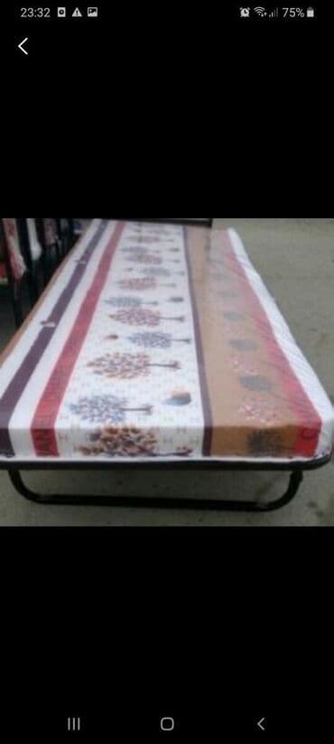 купить раскладушку в баку: Новый, Раскладушка с мочалкой — 17