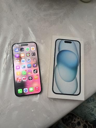 IPhone 15, 256 GB, Pacific Blue, Face ID — 2