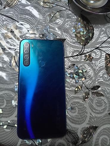 güneş paneli kamera: Redmi Note 8, 32 GB, rəng - Mavi, Barmaq izi — 2