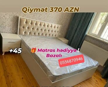 кровать кресло: Yeni, İkinəfərlik çarpayı, Bazasız, Matras ilə, Siyirməsiz, Azərbaycan — 4