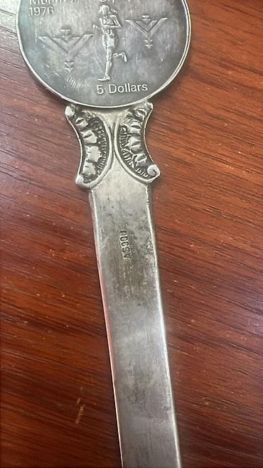 entiq esyalar: 1976 Monreal Yay Olimpiadası xatirəsinə hazırlanmış gümüş məktub — 3