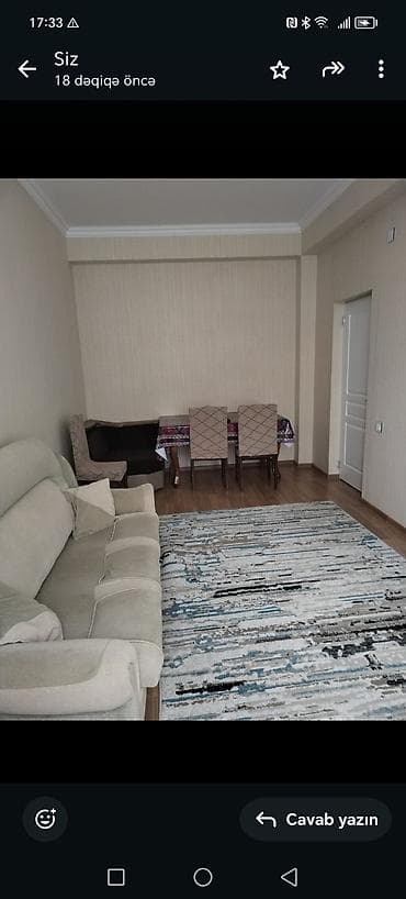 Mənzil alıram: Kirayə verilir – tam mebel və texnika ilə təchiz olunmuş 2 otaqlı — 3