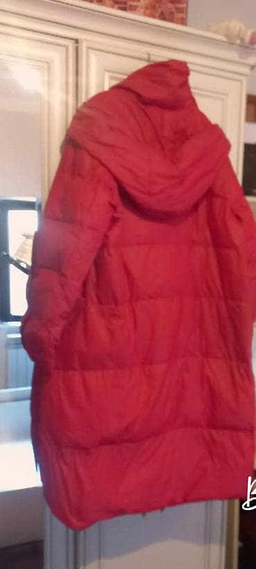 aşbaz geyimi: Qadınlar üçün uzun qış jileti/plaş tipli şişmə gödəkçə - Rəng: parlaq — 2