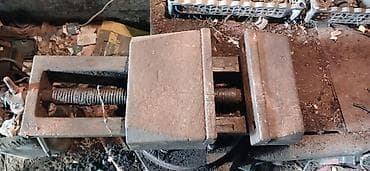 vintir: Ağır tip metal işləri üçün dəzgah üstü mengə - Material: tam — 6