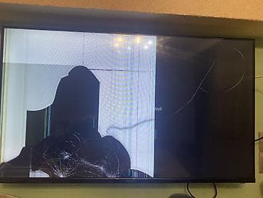 - Məhsul: Qırıq ekranlı LED televizor (divara asılan, nazik çərçivəli