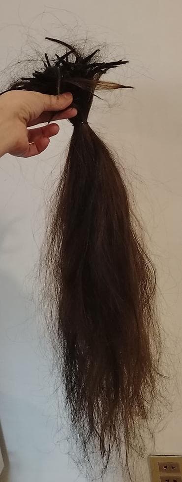 la parretta white: Krasqalidi saç içində qarışıq rəngler var sarı qara karicnivi 60sm bir — 3