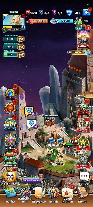 Velosipedlər: Empires puzzle hesablari satilir . 69 ve 82 level . Bu levele gelib — 1