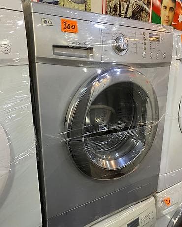 LG önyükləməli paltaryuyan maşın - Model: LG Direct Drive - Yükləmə