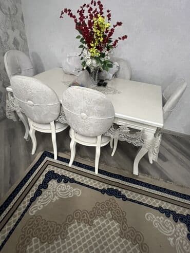 Seyflər: Ağ rəngli qonaq otağı dəsti - Künc divan: L formalı, yumşaq — 2