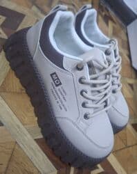 qış botları: Məhsul: Unisex gündəlik ayaqqabı - Rəng: Açıq bej üst hissə, tünd — 1