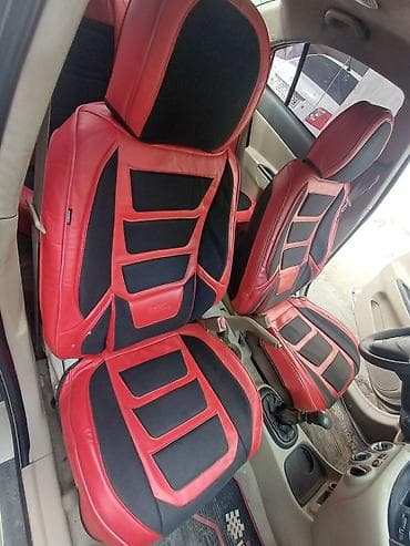 elastik mufta: Avtomobil oturacaq üzlükləri – qara-qırmızı dizayn.cox az istifade — 2