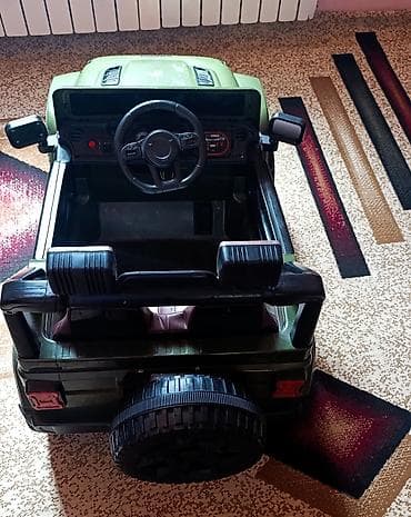 uşağ manej: Bebesit elektrikli uşaq maşını – off-road tərzində iki yerlik model - — 2
