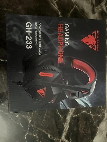 iphone 11 2ci əl: JEDEL Gaming GH-233 qulaqlıq-mikrofon - Növ: Oyun qulaqlığı, naqilli — 3