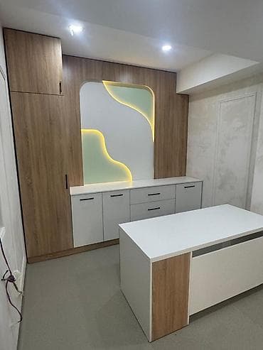 ev şəkili: Ofis mebeli – layihələndirmə və hazırlanma xidməti - İş masaları — 9