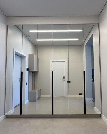 тканевый шкаф бишкек: Yeni, Açılan, 4 qapılı Düz dolab, Dəhliz dolabı, Azərbaycan — 1