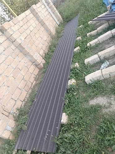 gence qapi: Profil təbəqə (profnastil) panelləri Profnastil dam örtüyü 8eded — 1