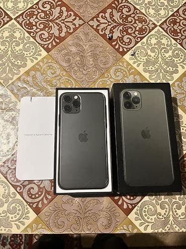 iphone 12 pro qiymət: IPhone 11 Pro, 256 GB, Space Gray, Sənədlərlə — 3