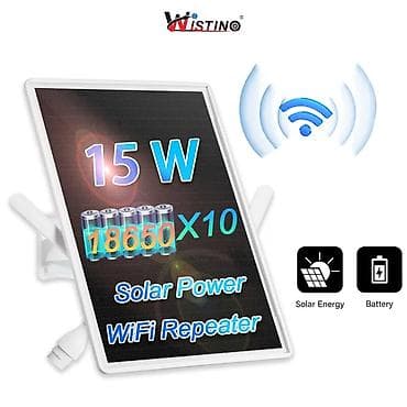 Modemlər və şəbəkə avadanlıqları: Data Storage Options 15W Style solar panel Function RESET, Waterproof — 1