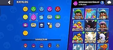 ikinci əl kaleska: Brawl Stars hesabı. watsapp:0513983155 9ədəd 11sv. 8ədədhiperşarj. 6 — 8