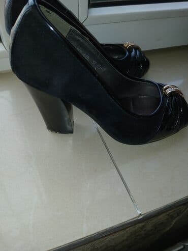 tangetka ayaqqabilar: Tuflilər, Ölçü: 38, rəng - Qara, İşlənmiş — 2