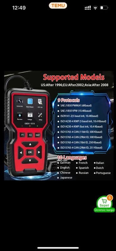 m50 ucuz: Avtomobil üçün diaqnostika cihazı özünüz vaxtı vaxtında avtomobilinize — 12