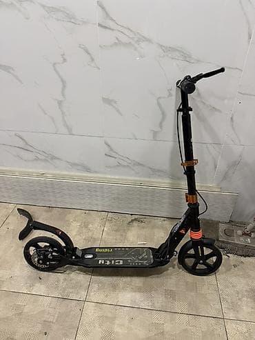 Şəhər tipli skuter - Güclü alüminium gövdə, yığcam qatlanan