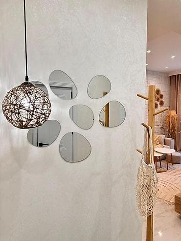 odunluq taxta: Skandinaviya-boho üslubunda tam mebel və aksesuarlarla dizayn olunmuş — 5